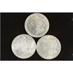 1921-P/D/S MORGAN SILVER DOLLARS