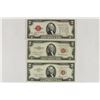 Image 1 : 1928-F,53-A & 63 $2 RED SEAL US NOTES