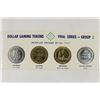 Image 1 : 4-DOLLAR GAMING TOKENS 1966 SERIES GROUP 2