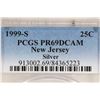 Image 3 : 1999-S SILVER NEW JERSEY QUARTER PCGS PR69 DCAM