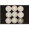 Image 1 : 10 ASSORTED BARBER DIMES