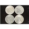 Image 1 : 1922,1923,1924 & 1925 PEACE SILVER DOLLARS AU/UNC