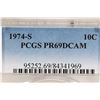 Image 3 : 1974-S ROOSEVELT DIME PCGS PR69 DCAM