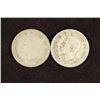 Image 2 : 1939 & 1942 CANADA SILVER 25 CENTS