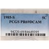 Image 3 : 1985-S JEFFERSON NICKEL PCGS PR69 DCAM