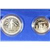 Image 2 : 1986 STATUE OF LIBERTY 2 COIN PROOF SET