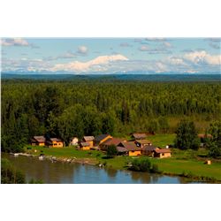 6 Days / 5 Nights Fully Guided Salmon Fishing Trip for 1  Angler at McDougall Lodge, Lake Creek,  Al