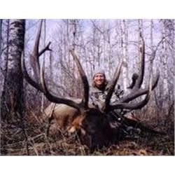 3 Days / 4 Nights Trophy Elk Hunt for 2 Hunters in Saskatchewan, Canada