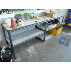 3 SHELVING UNITS