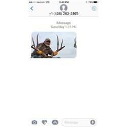 Montana – 2– Day –Management Mule Deer Hunt for One Youth Hunter