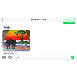 African Themed Custom Quilt