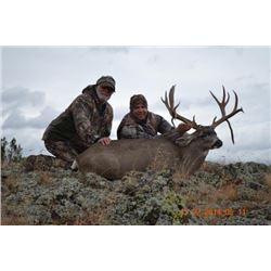 Arizona – 5 Day –Muzzleloader Hunt for Coues Deer or Mule Deer and Mt. Lion for Two Hunters