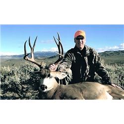 *Wyoming – 5 Day – Muzzleloader Hunt for Mule Deer and Black Bear for One Hunter