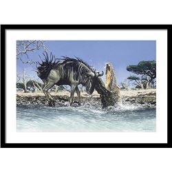 *Wildlife Art Painting – Narrow Escape by Artist Dan Devine