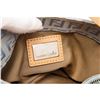 Image 7 : Fendi Blue Zucca Canvas Tan Leather Trim Shoulder Handbag