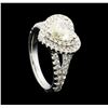 Image 4 : 1.76 ctw Diamond Ring - 14KT White Gold