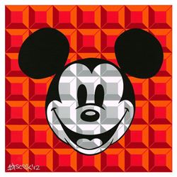 8-Bit Block Mickey (Red)