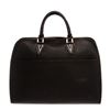 Image 1 : Louis Vuitton Black Epi Leather Sorbonne Briefcase Bag
