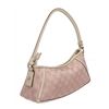 Image 3 : Gucci Pink White Canvas Monogram Small Abbey Shoulder Bag