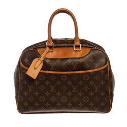 Louis Vuitton Monogram Canvas Leather Deauville Doctor Bag