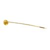 Image 2 : 0.02 ctw Diamond Stick Pin - 14KT Yellow Gold