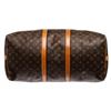 Image 7 : Louis Vuitton Monogram Canvas Leather Keepall 55 cm Bandouliere Duffle Bag Lugga
