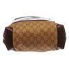 Image 4 : Gucci Brown Monogram Canvas Leather Trim Tote Handbag