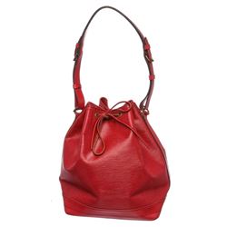 Louis Vuitton Red Epi Leather Noe GM Drawstring Shoulder Bag