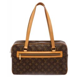 Louis Vuitton Monogram Canvas Leather Cite GM Shoulder Bag