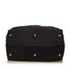Image 4 : Prada Black Nylon Leather Zipper Travel Duffle Bag