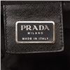 Image 6 : Prada Black Nylon Leather Zipper Travel Duffle Bag
