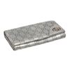Image 4 : Gucci Silver Guccissima Leather Monogram Long Wallet