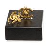 Image 3 : Chanel Gold Turn Lock CC Logo Clip On Earrings