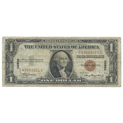 1935A $1 Silver Certificate WWII Hawaii Emergency Note