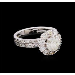 14KT White Gold 2.76 ctw Diamond Ring