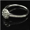 Image 7 : 0.63 ctw Diamond Wedding Ring - 14KT White Gold