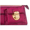 Image 6 : Marc by Marc Jacobs Purple Quilted Leather Long Zipper Wallet