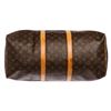 Image 4 : Louis Vuitton Monogram Canvas Leather Keepall 50 cm Duffle Bag Luggage