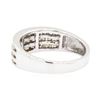 Image 3 : 10KT White Gold 0.50ctw Diamond Ring
