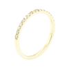 Image 3 : 14KT Yellow Gold 0.15ctw Diamond Band