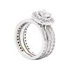 Image 4 : 14KT White Gold 2.33ctw Diamond Ring