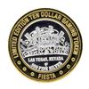 Image 1 : .999 Silver Fiestas Slothouse Las Vegas $10 Casino Limited Edition Gaming Token