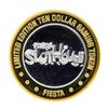 Image 2 : .999 Silver Fiestas Slothouse Las Vegas $10 Casino Limited Edition Gaming Token