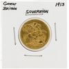 Image 1 : 1913 Great Britain Gold Sovereign Coin