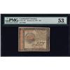 Image 1 : January 14, 1779 $45 Continental Currency Note PMG About Uncirculated 53