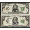 Image 1 : Lot of (2) 1928A $50 Federal Reserve Notes New York