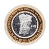 Image 1 : .999 Silver Plaza Las Vegas, NV $10 Casino Limited Edition Gaming Token