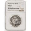 Image 1 : 2016 $100 Platinum American Eagle Coin NGC MS69