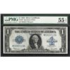 Image 1 : 1923 $1 Silver Certificate Note Fr.237 PMG About Uncirculated 55EPQ