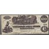 Image 1 : 1862 $100 Confederate States of America Note